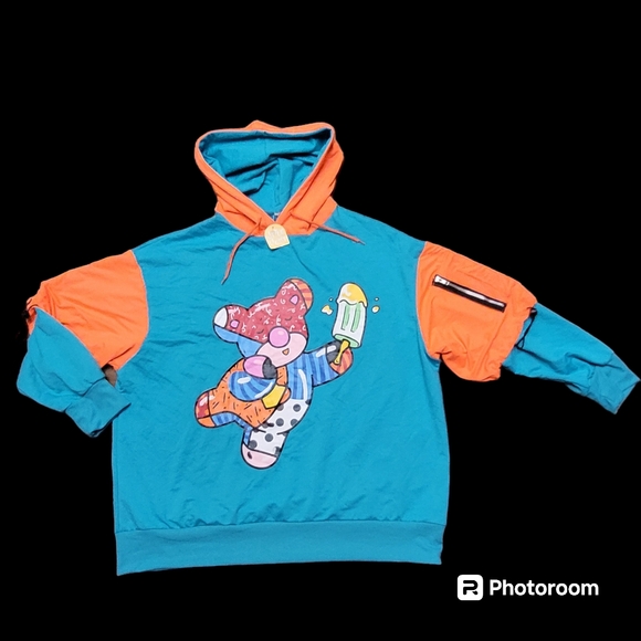 NWT! Stiched Bear Pop Men's Sweatshirt Hoodie Sz Xl - Picture 1 of 4